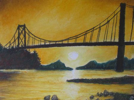 Bridge of Yellow ~ Art Print Online