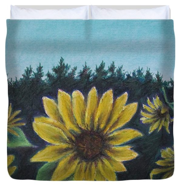 Hours of Flowers - Duvet Cover For Cheap