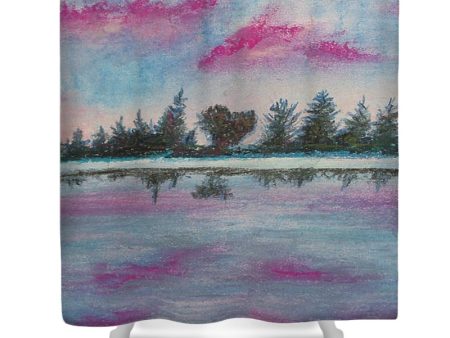 Pressing Pink - Shower Curtain Sale