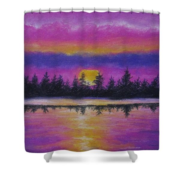 Setting Sea Sun - Shower Curtain For Discount