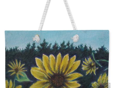 Hours of Flowers - Weekender Tote Bag For Sale