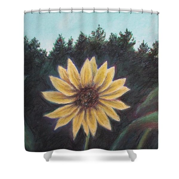 Spinning Flower Sun - Shower Curtain Hot on Sale