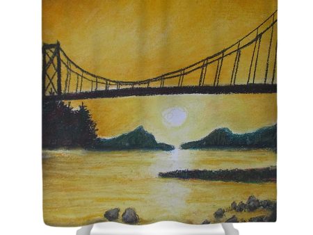 Bridge of Yellow ~ Shower Curtain Supply