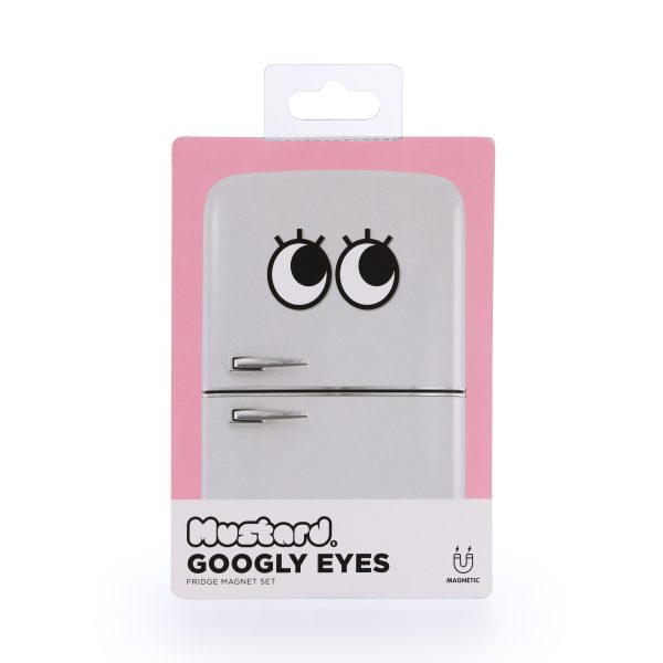 Magneetti Mustard Googly Eyes Lashes Fashion