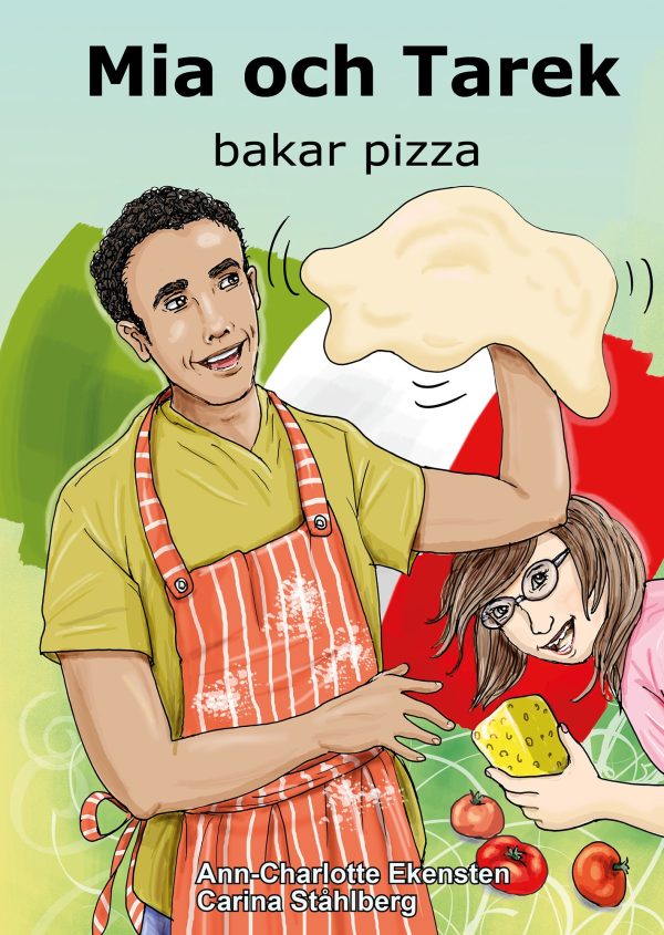 Mia och Tarek bakar pizza Online now