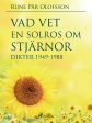 Vad vet en solros om stjärnor? : dikter 1949-1988  Cheap