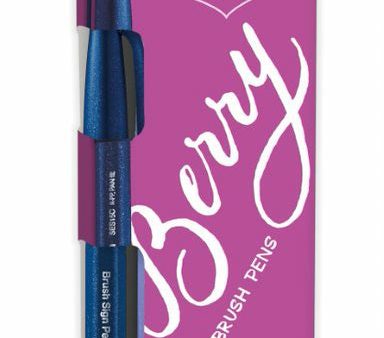 Sivellinkärkikynä 4 kpl Pentel Brush Sign Pen Berry Sale