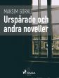 Urspårade och andra noveller Online Sale