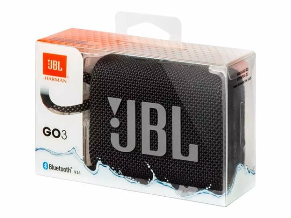 Mobiilikaiutin JBL Go 3 musta For Sale