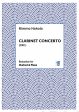 Clarinet Concerto (2001) - Solo part & piano reduction For Discount