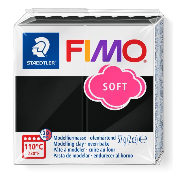 Muovailumassa Fimo Soft 9 black For Discount